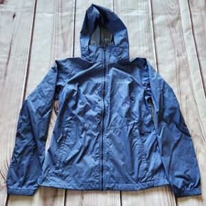 Columbia "Access Point II" Light Rain Jacket Periwinkle Blue | Women's Size S